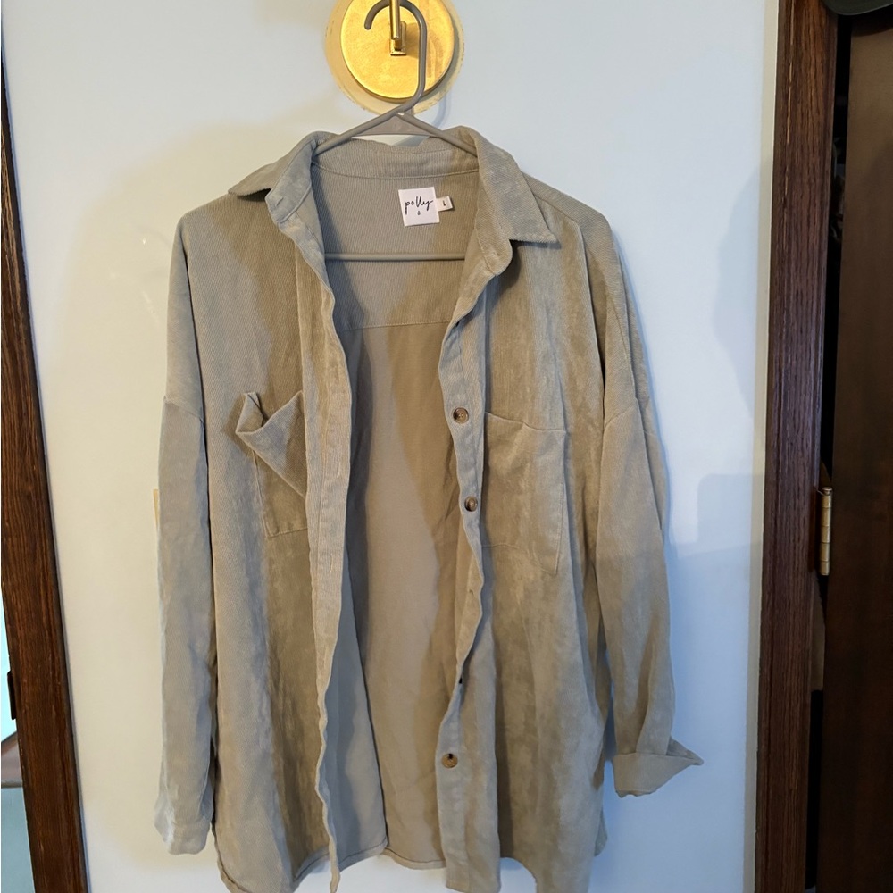 Women’s Light Green Jacket by Polly